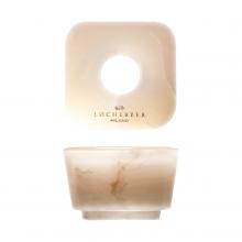 Locherber Milano White Onyx Rare Lid