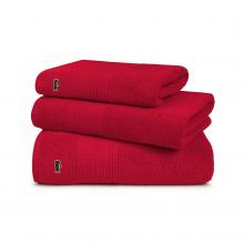 Lacoste L Le Croco Towel Rouge